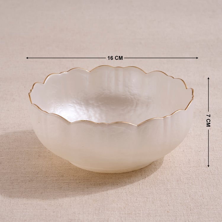 Signature Serve Pearl Set of 2 Glass Cereal Bowls - 580ml