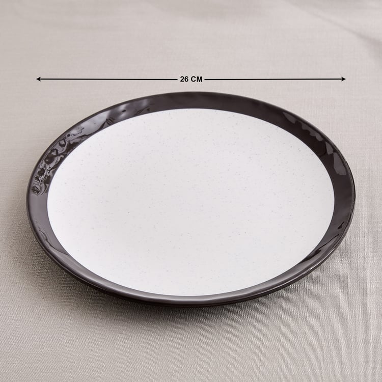 Medows Solid Cedar Melamine Dinner Plate - 26cm