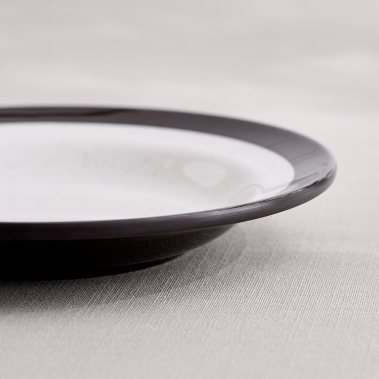 Medows Solid Cedar Melamine Deep Dish - 23cm