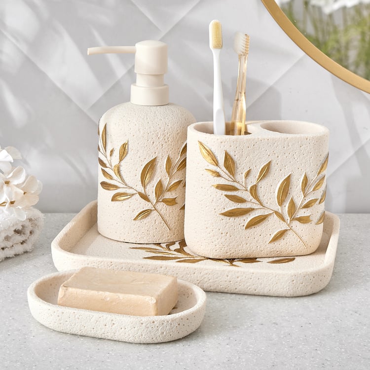 Opulance Garnet Polyresin Tooth Brush Holder