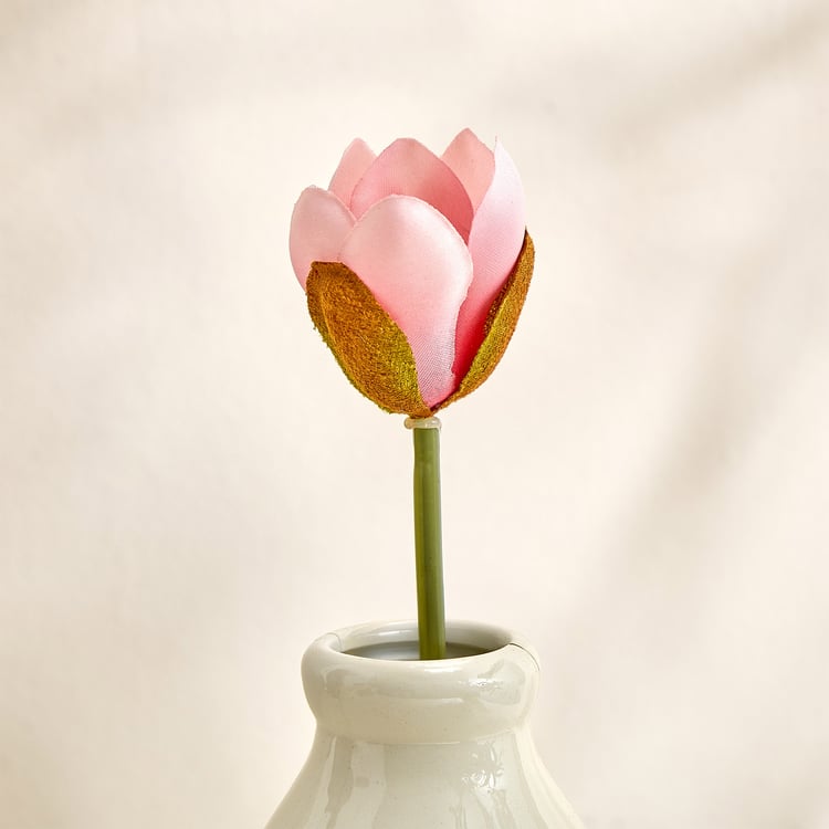 Botanical Petra Artificial Magnolia Flower Stick - 25cm
