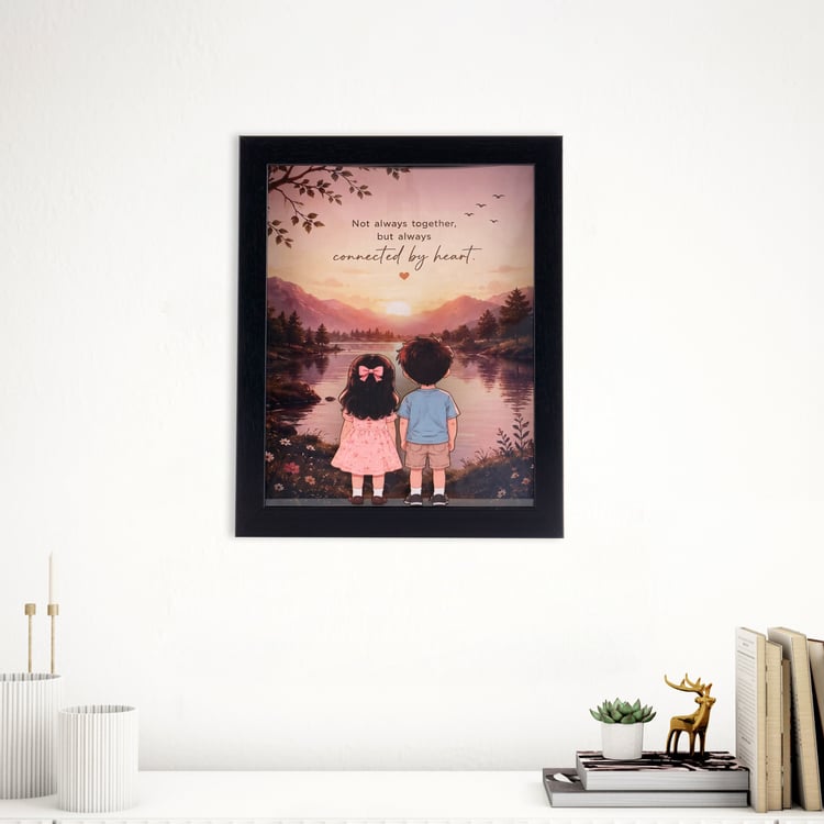 Bandhan Eden Picture Frame with Rakhi