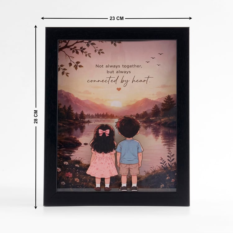 Bandhan Eden Picture Frame with Rakhi