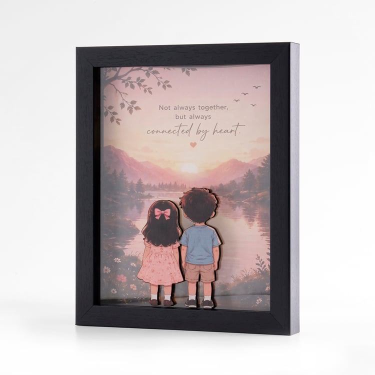 Bandhan Eden Picture Frame with Rakhi