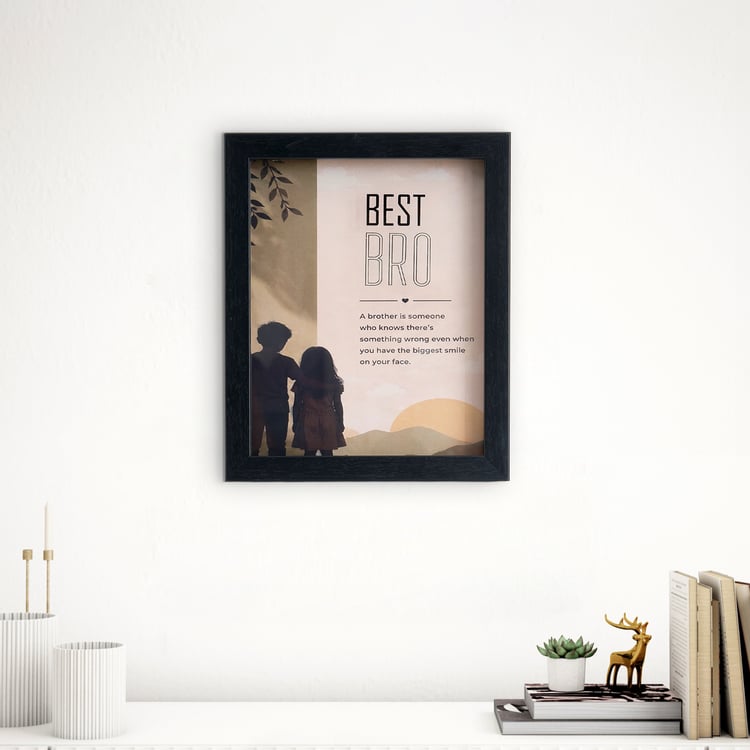 Bandhan Eden Best Brother Picture Frame with Rakhi
