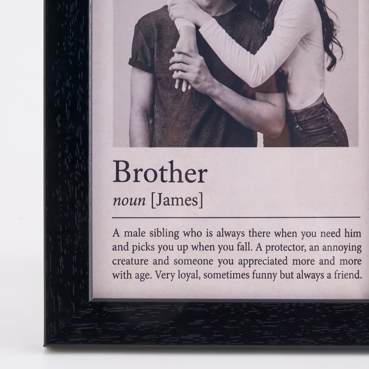 Bandhan Eden Best Brother Photo Frame with Rakhi
