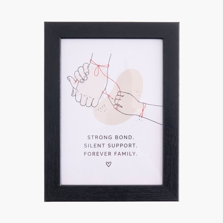 Bandhan Eden Set of 4 Brother Picture Frames with Plaques