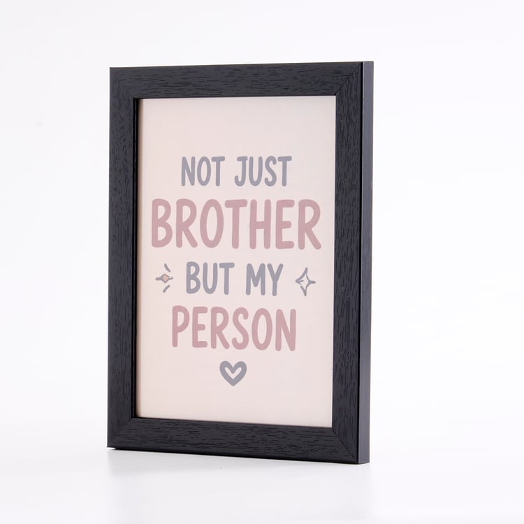 Bandhan Eden Set of 4 Brother Picture Frames with Plaques