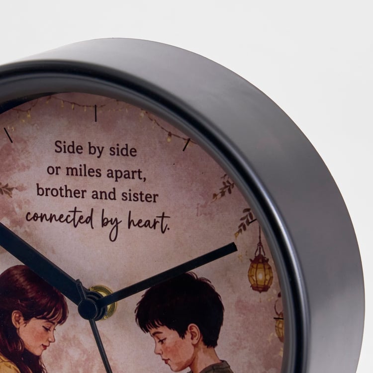Bandhan Eden Rakhi Table Clock - 16cm