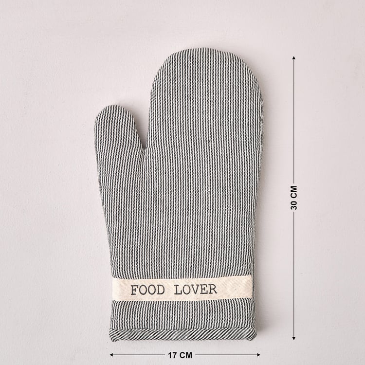 Boxed Love 3Pcs Cotton Blend Apron and Mitten Set