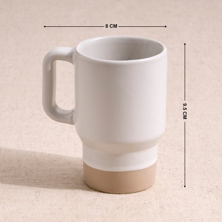 Boxed Love Set of 4 Porcelain Printed Stackable Mugs - 150ml