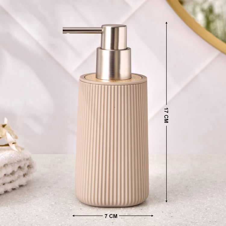 Intelio Auric Ribbed Soap Dispenser