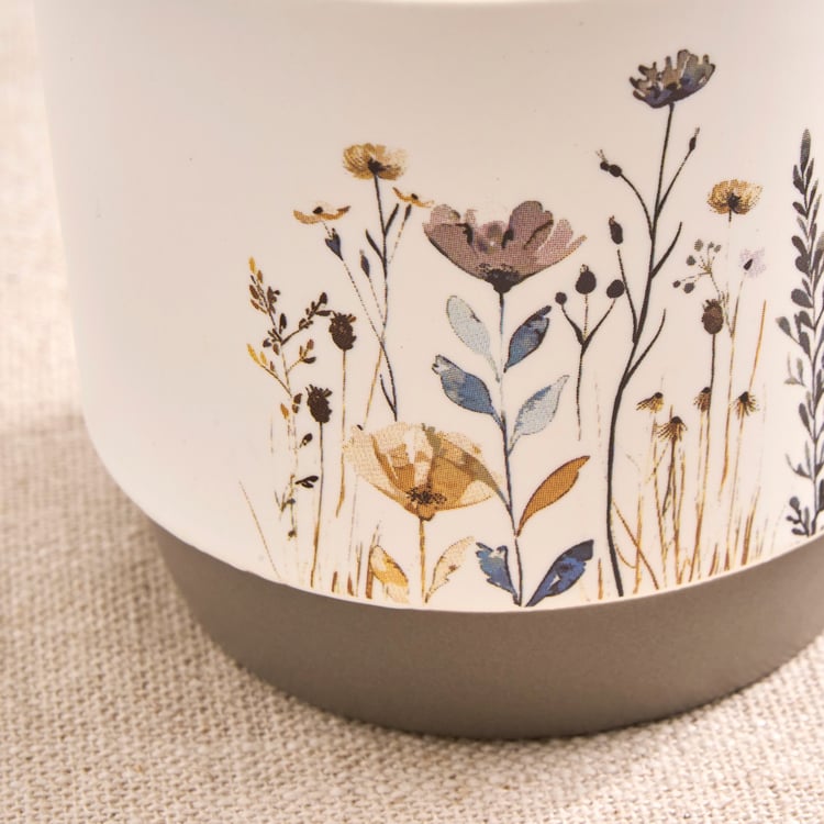 Blooming Stack Set of 2 Bone China Floral Print Mugs - 295ml