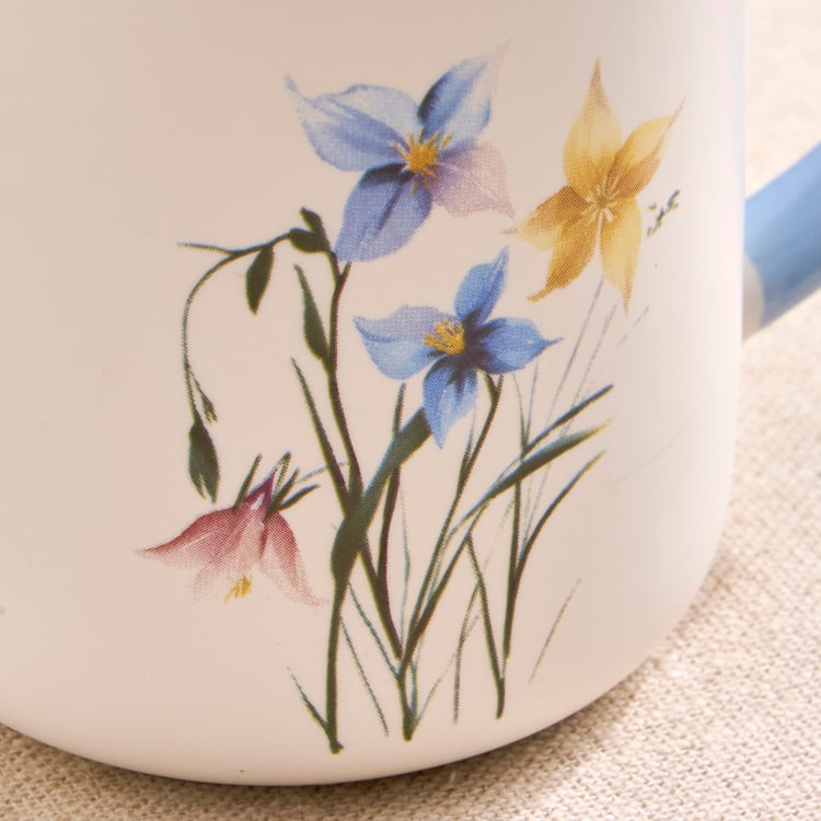 Musing Set of 2 Floral Print Bone China Mugs - 375ml