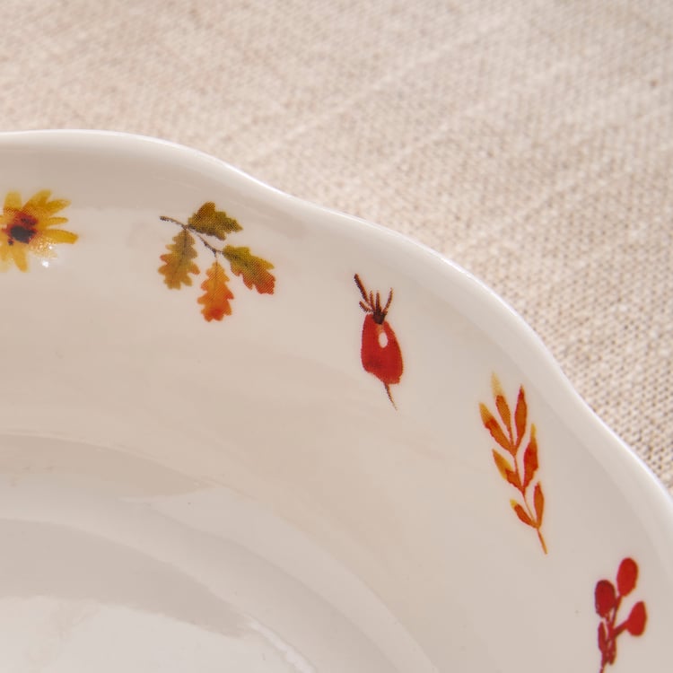Blooming Autumn Set of 2 Bone China Bowls - 320ml