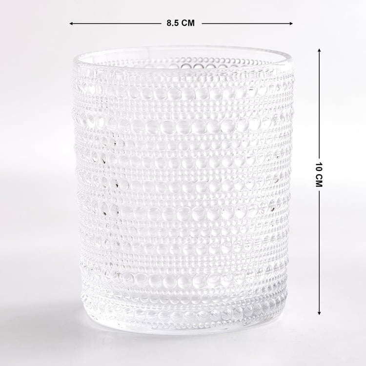 Wexford Trendy Pebble Set of 4 Whiskey Glasses - 360ml