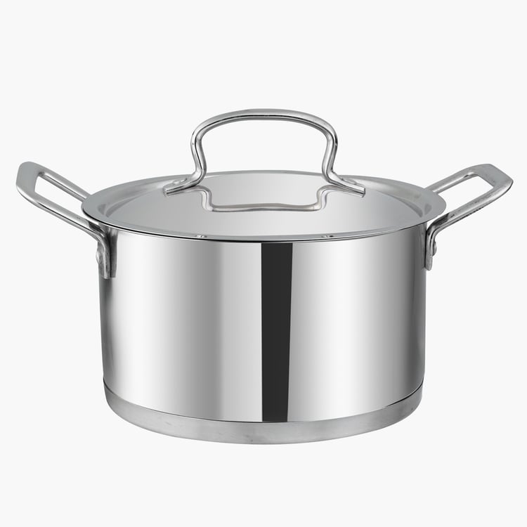 VINOD Classique Deluxe 7Pcs Stainless Steel Cookware Set