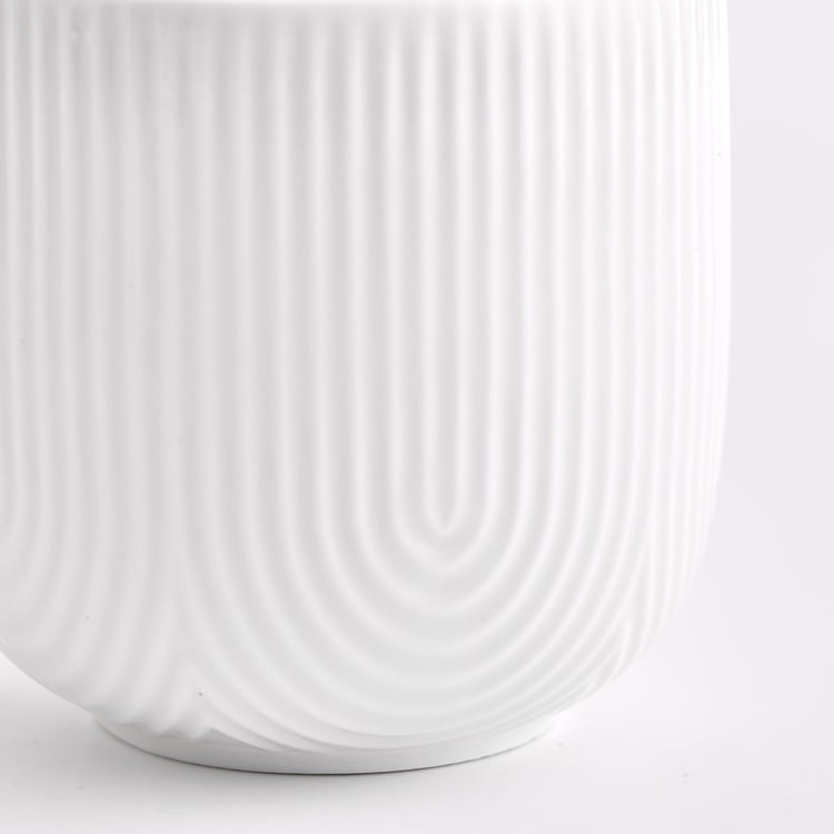 Natural Edit 13Pcs Porcelain Mugs and Coasters Set - 180ml