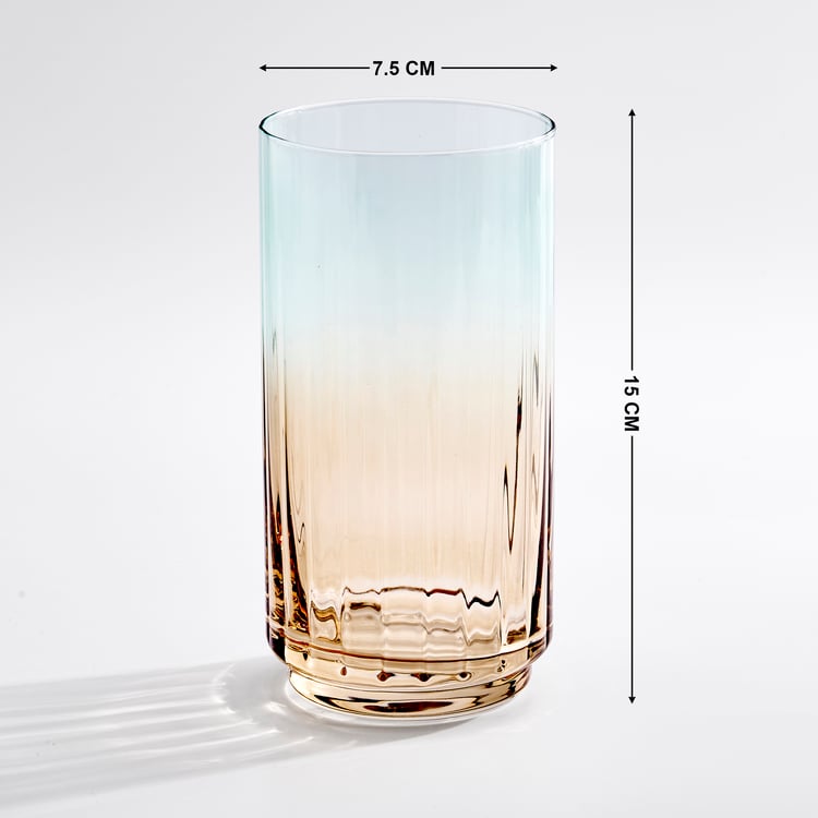 Wexford Trendy Set of 4 Ombre Highball Glasses - 390ml
