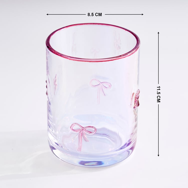 Wexford Trendy Ombre Bow Set of 2 Dof Glasses - 390ml