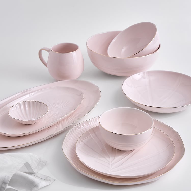 Feather Stone Porcelain Serving Bowl - 1.6L