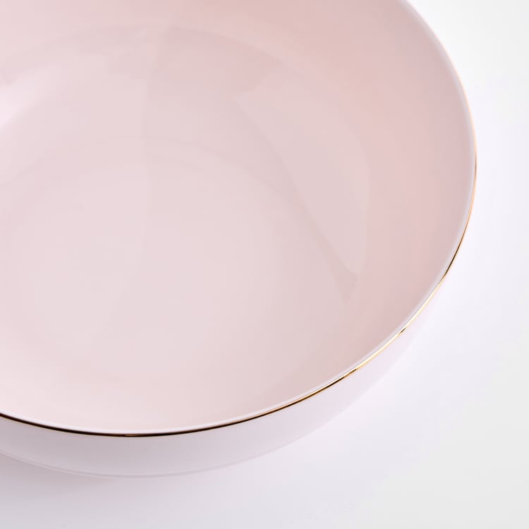 Feather Stone Porcelain Serving Bowl - 1.6L