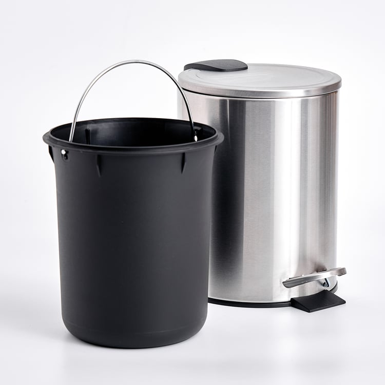 Sedona Stainless Steel Pedal Bin - 3L