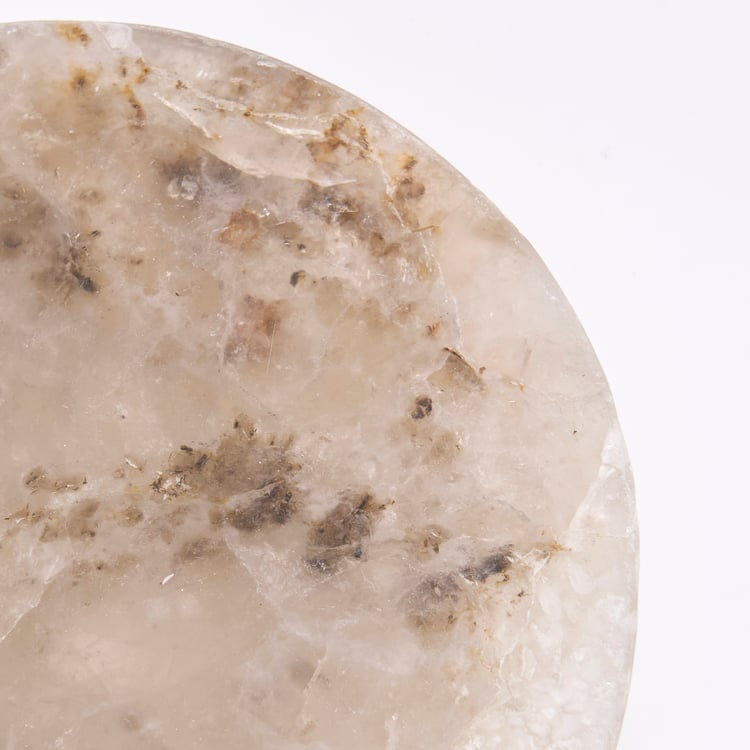 Stoneage Gills Agate Set of 4 Stone Coasters with Holder