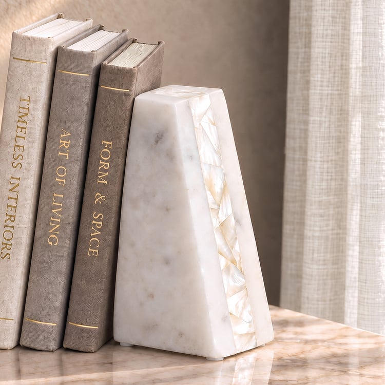 Stoneage Wills Mop Marble Bookend