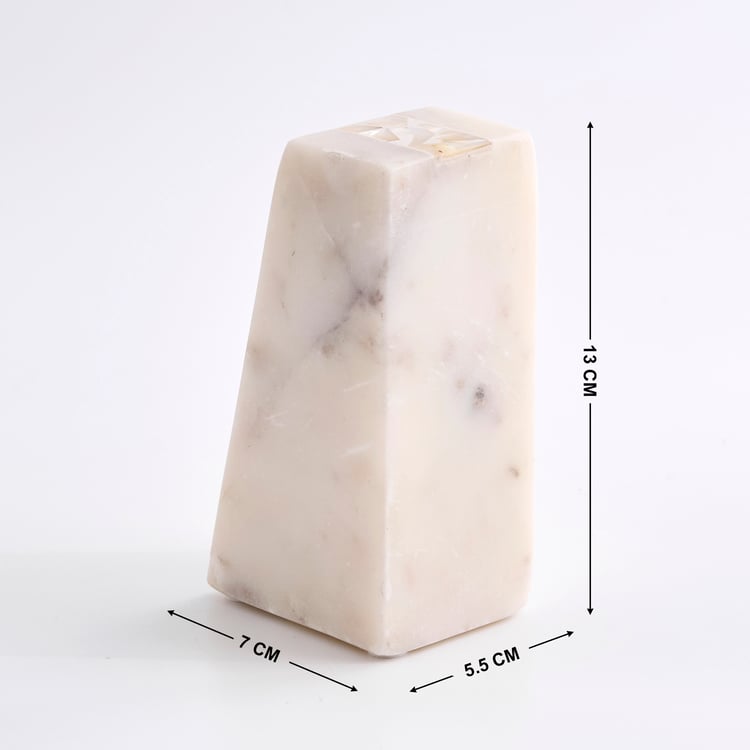 Stoneage Wills Mop Marble Bookend