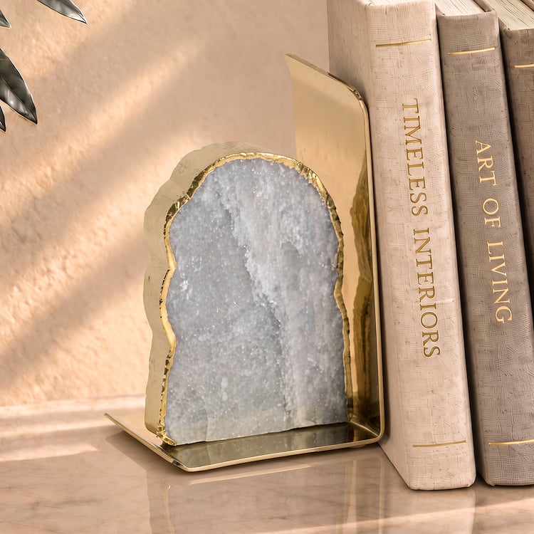 Stoneage Gills Agate Bookend