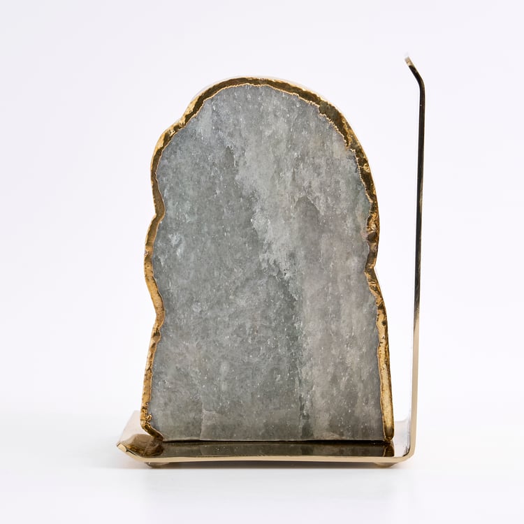 Stoneage Gills Agate Bookend