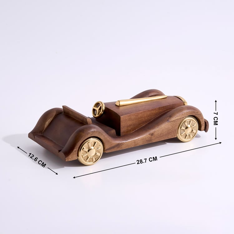 Driftwood Virginia Wooden Car Table Accent