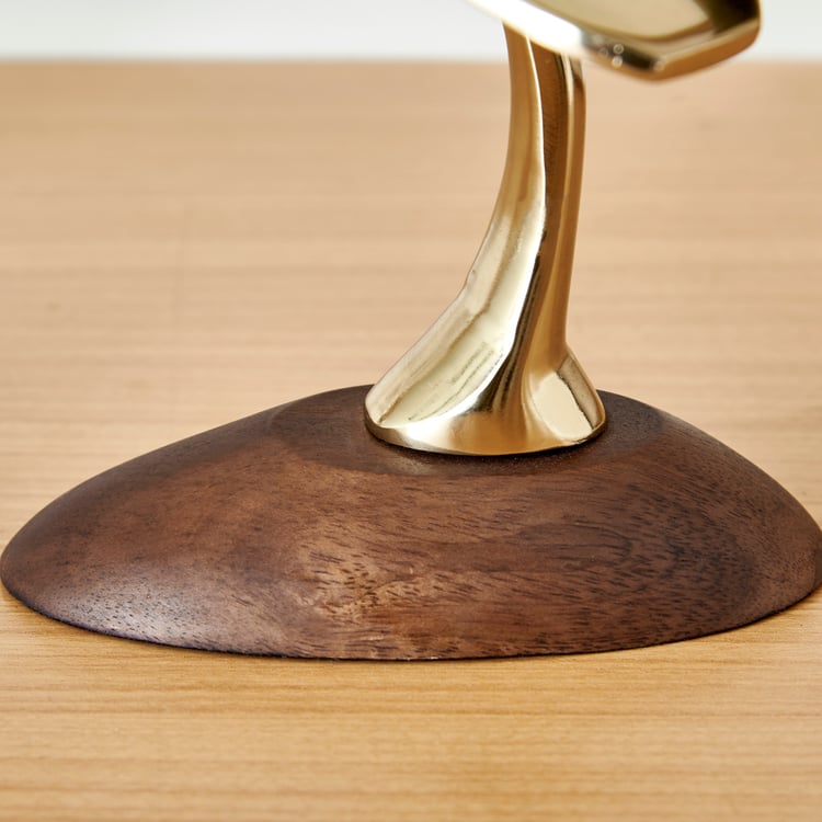 Driftwood Virginia Aluminium Fighter Plane Table Accent