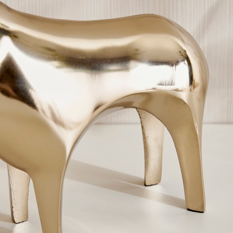 Grantley Fauna Aluminium Ram Figurine