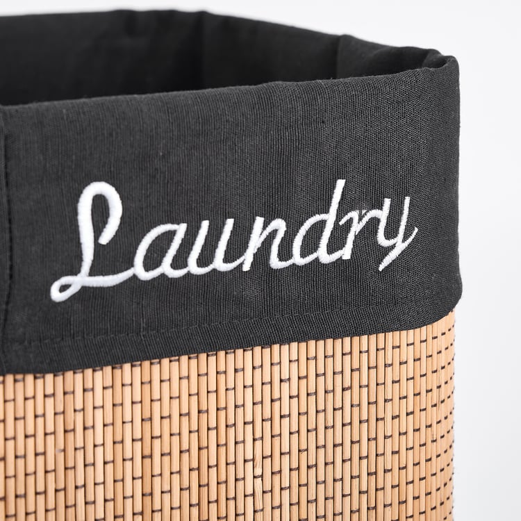 Corsica Bamboo Laundry Hamper with Lid