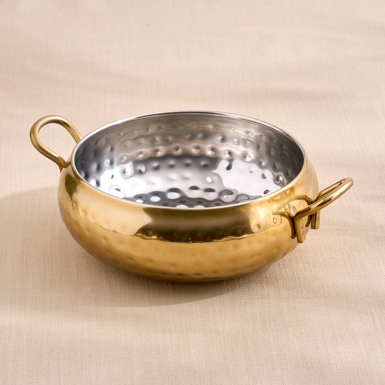 Shale Primo Set of 2 Stainless Steel Belly Casseroles with Lids