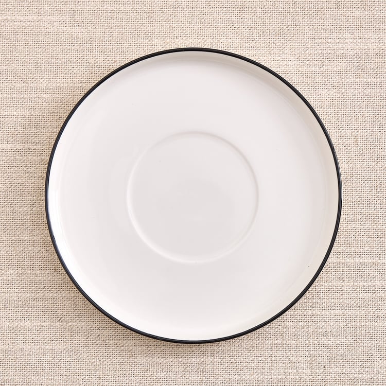 Ivory Essentials Elan Porcelain Cup and Saucer - 240ml