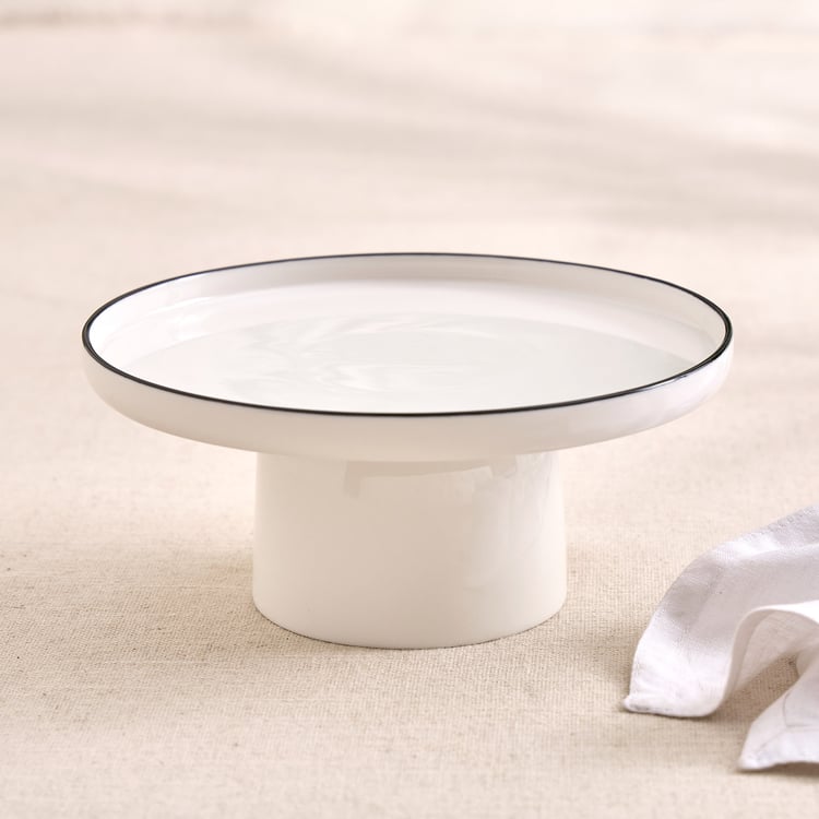 Ivory Essentials Elan Porcelain Cake Stand