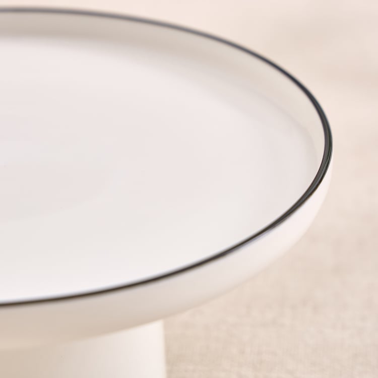 Ivory Essentials Elan Porcelain Cake Stand