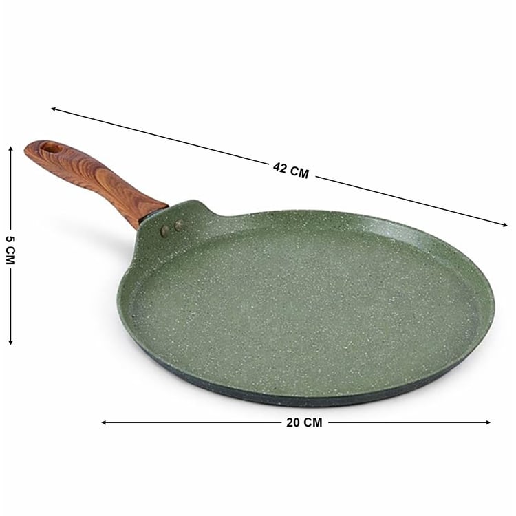 Allure Botanica Aluminium Induction Compatible Spatter Fry Pan - 20cm