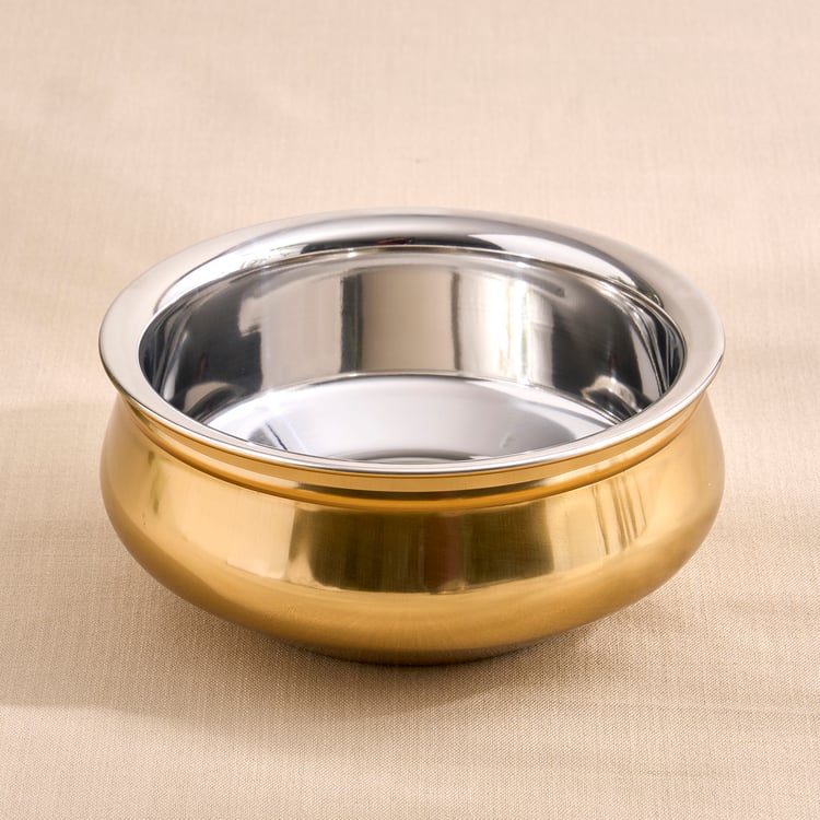 Shale Primo Set of 2 Stainless Steel Handi Casseroles with Lids - 900ml