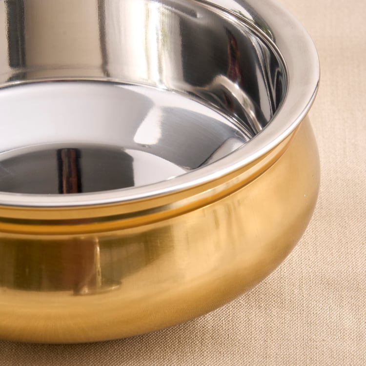Shale Primo Set of 2 Stainless Steel Handi Casseroles with Lids - 900ml