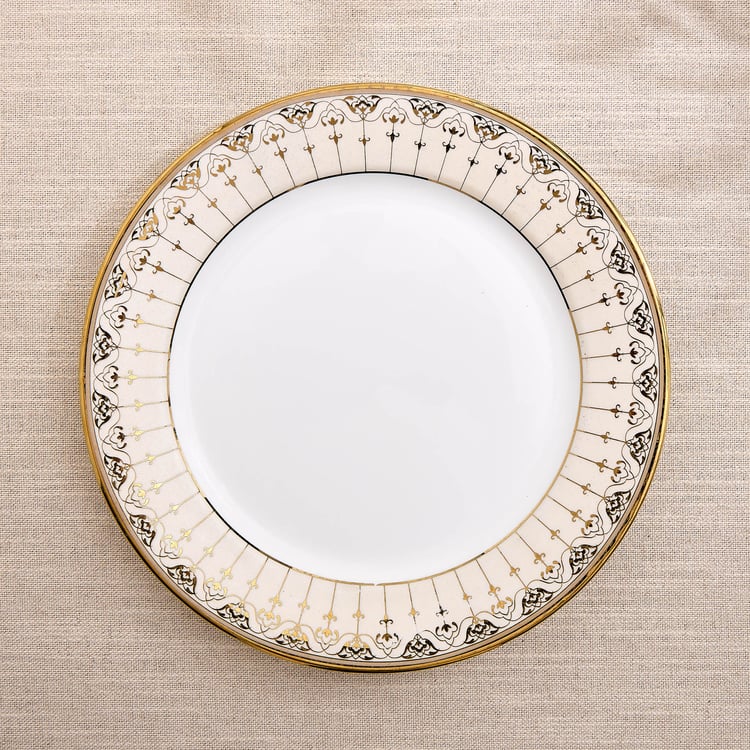 Ebony Heritage 27Pcs Porcelain Dinner Set