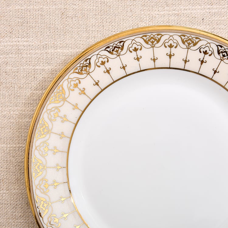 Ebony Heritage 27Pcs Porcelain Dinner Set