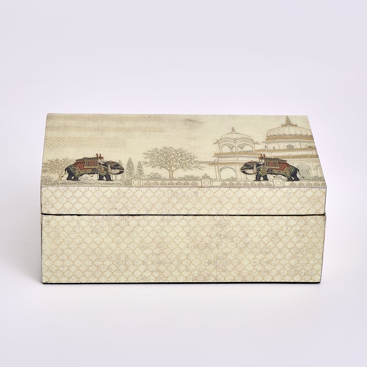 Oravelle Wooden Printed Trinket Box