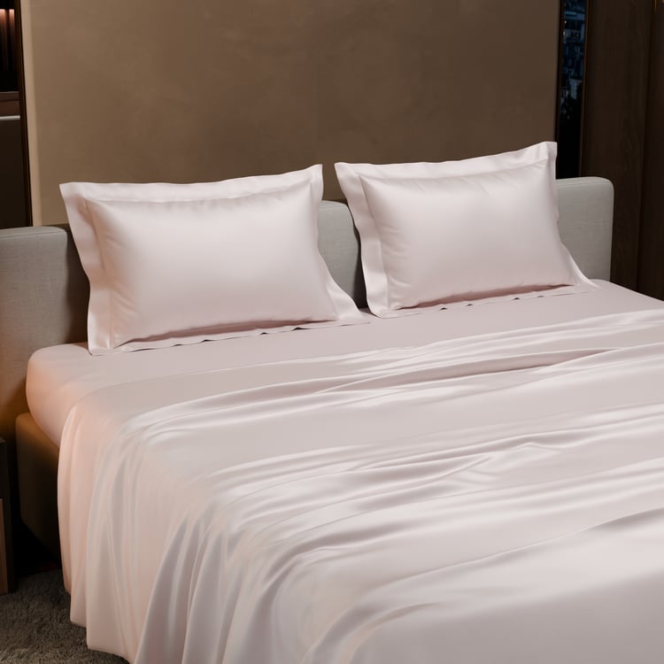 STOA PARIS Date Night Satin 300TC 3Pcs King Bedsheet Set