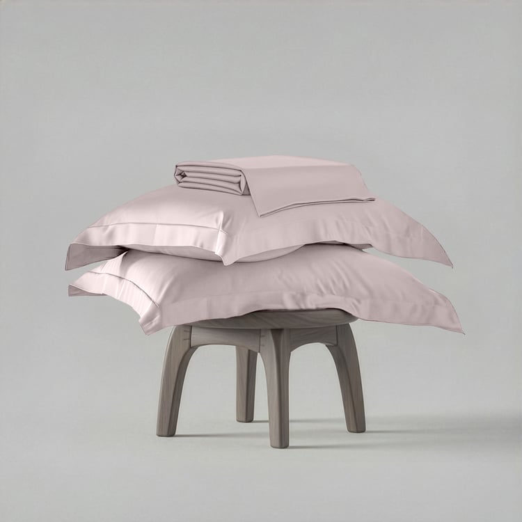 STOA PARIS Date Night Satin 300TC 3Pcs King Bedsheet Set