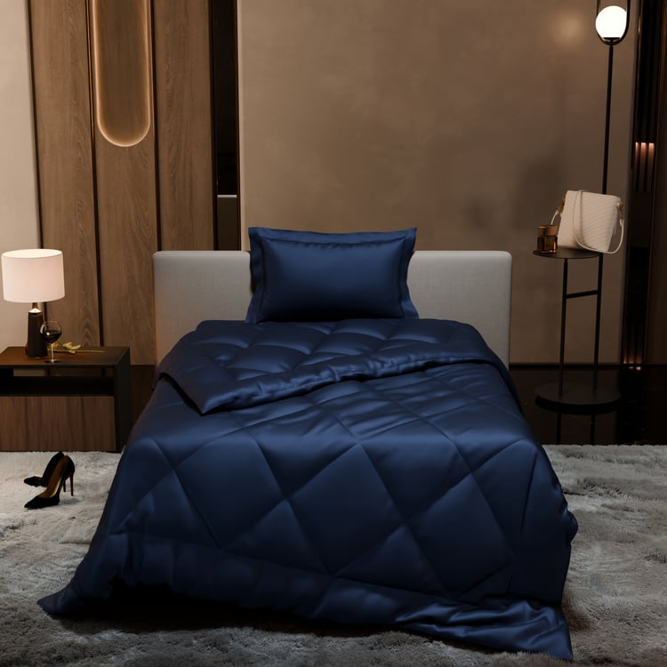 STOA PARIS Date Night Satin Quilted Single Comforter