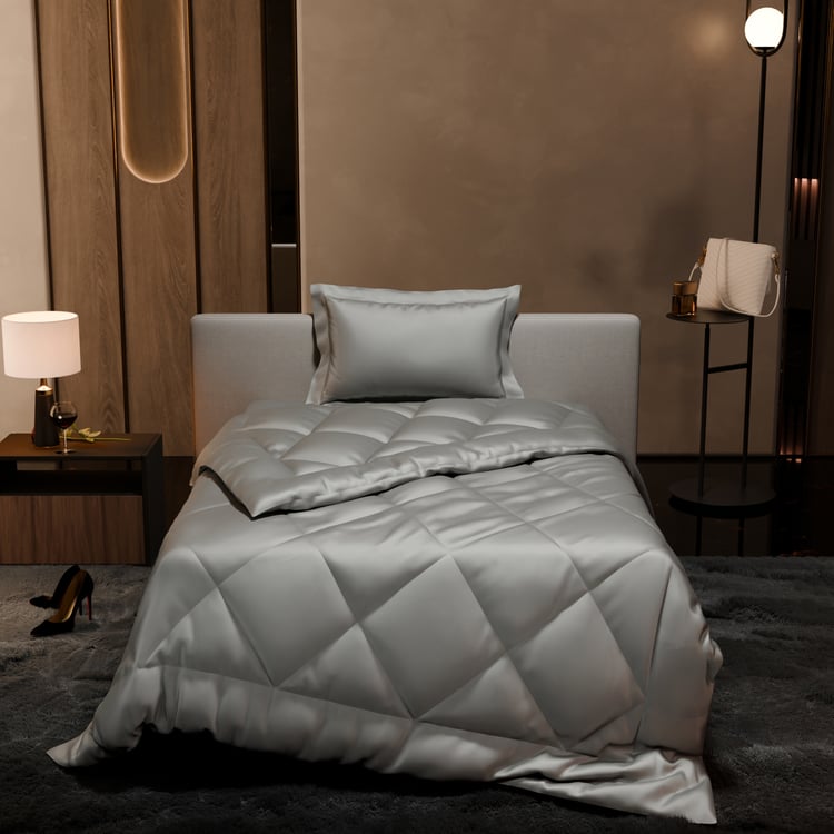 STOA PARIS Date Night Satin Quilted Single Comforter